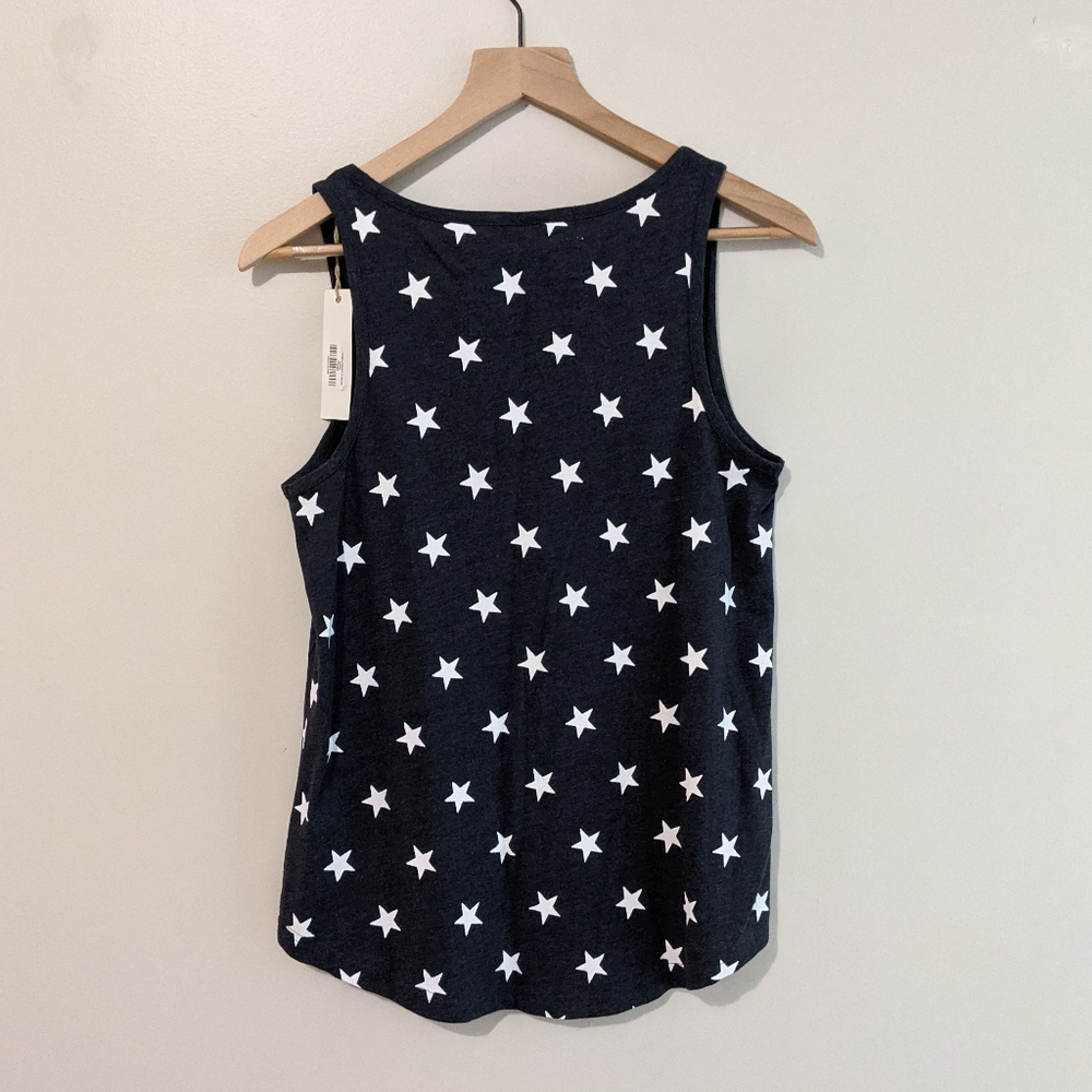 Natural Reflections Oh My Stars Patriotic Tank Top - Picture 2 of 2